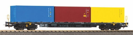 PIKO 24634 - H0 - Containertragwagen Sgnss, ČD, Ep. VI